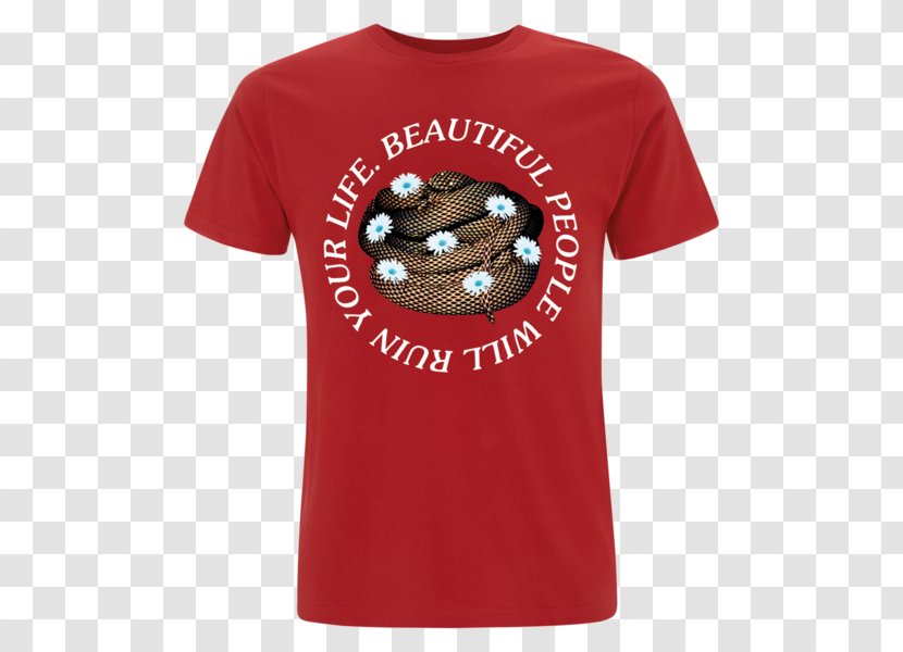 T-shirt Hoodie The Wombats Beautiful People Will Ruin Your Life - Bluza Transparent PNG
