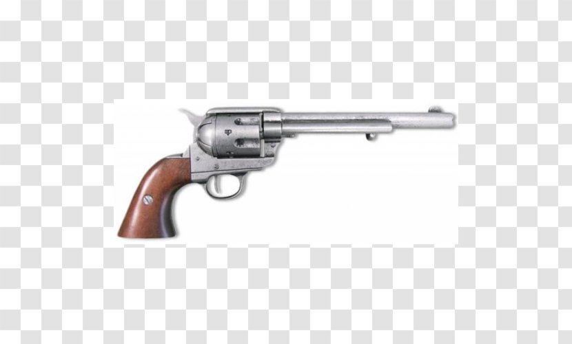American Frontier Colt Single Action Army Revolver Firearm Pistol - Cap Gun - Sword Transparent PNG