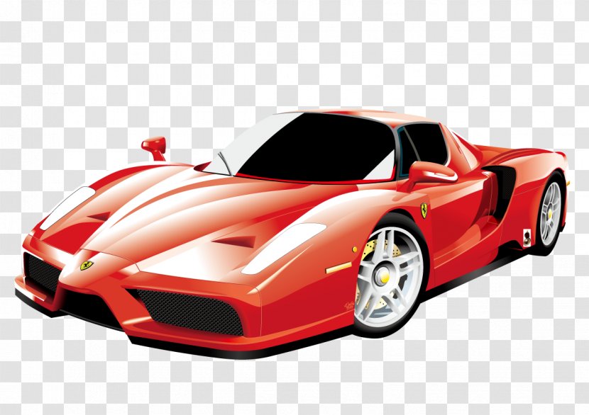 Enzo Ferrari LaFerrari Car - Automotive Design Transparent PNG
