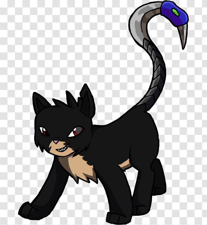 Black Cat Kitten Whiskers Horse Transparent PNG