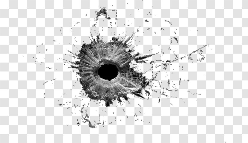 Transparency Image Clip Art Bullet - Silhouette - Gunshot Transparent PNG