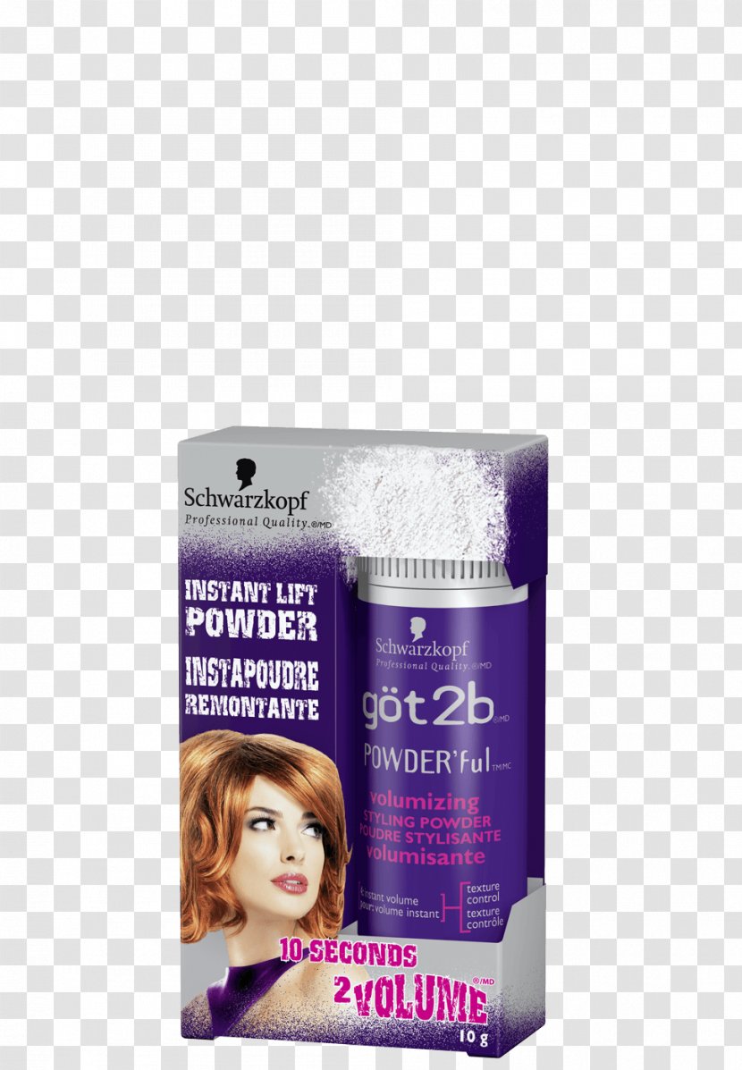 Göt2B Powder'ful Volumizing Styling Powder Schwarzkopf Hair Spray Gel Transparent PNG