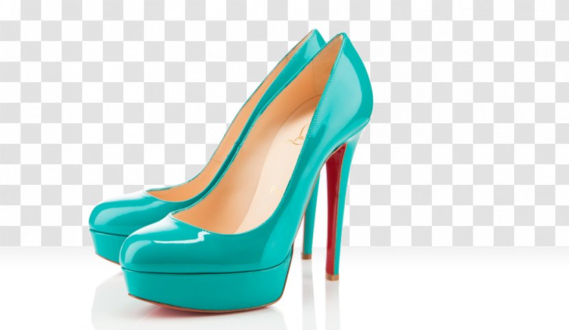 Court Shoe Yves Saint Laurent Patent Leather High-heeled Footwear - Electric Blue - Louboutin Transparent PNG