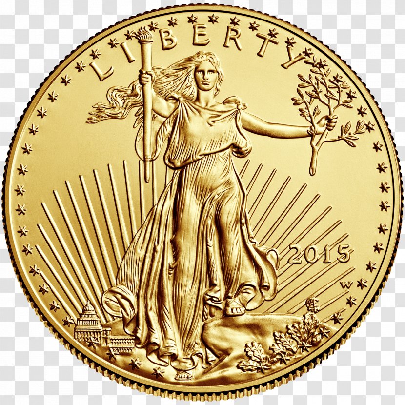 American Gold Eagle Bullion Coin Transparent PNG