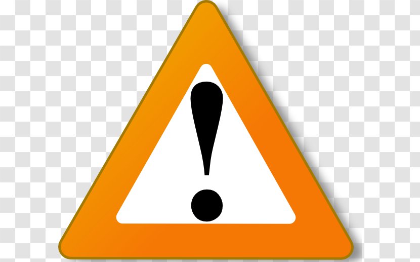 Warning Sign Clip Art - Triangle - Hazard Cliparts Transparent PNG