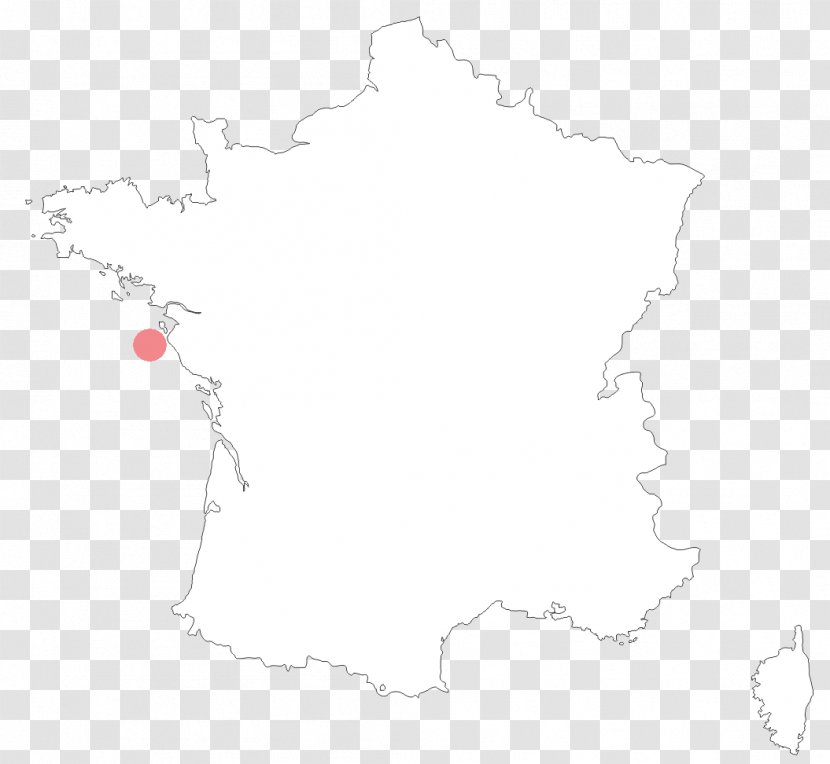 Map France Drawing White Transparent PNG