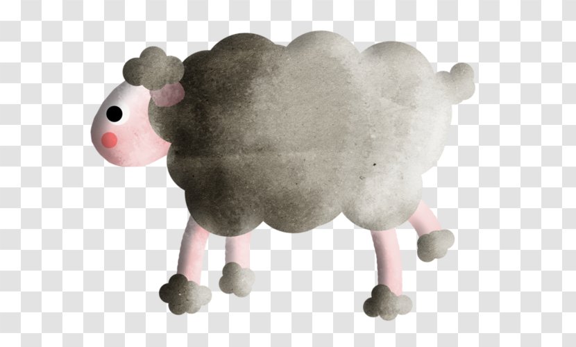 Painted Sheep Goat Live Kids Puzzles: Animals - Snout - Creative Cartoon Hand-painted Transparent PNG