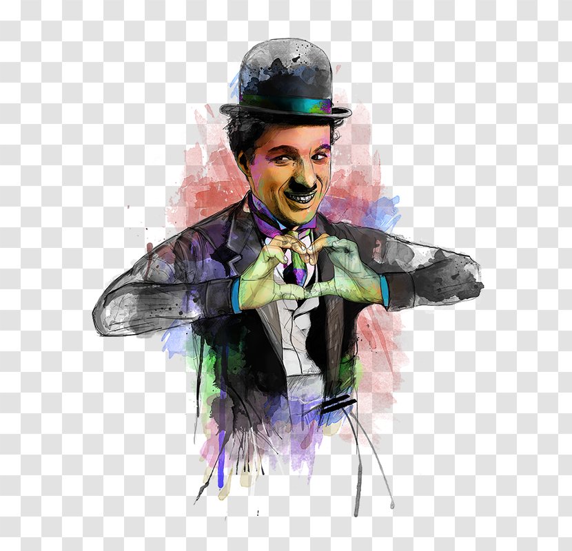 Charlie Chaplin Tramp Joker Drawing - Katt Williams Transparent PNG