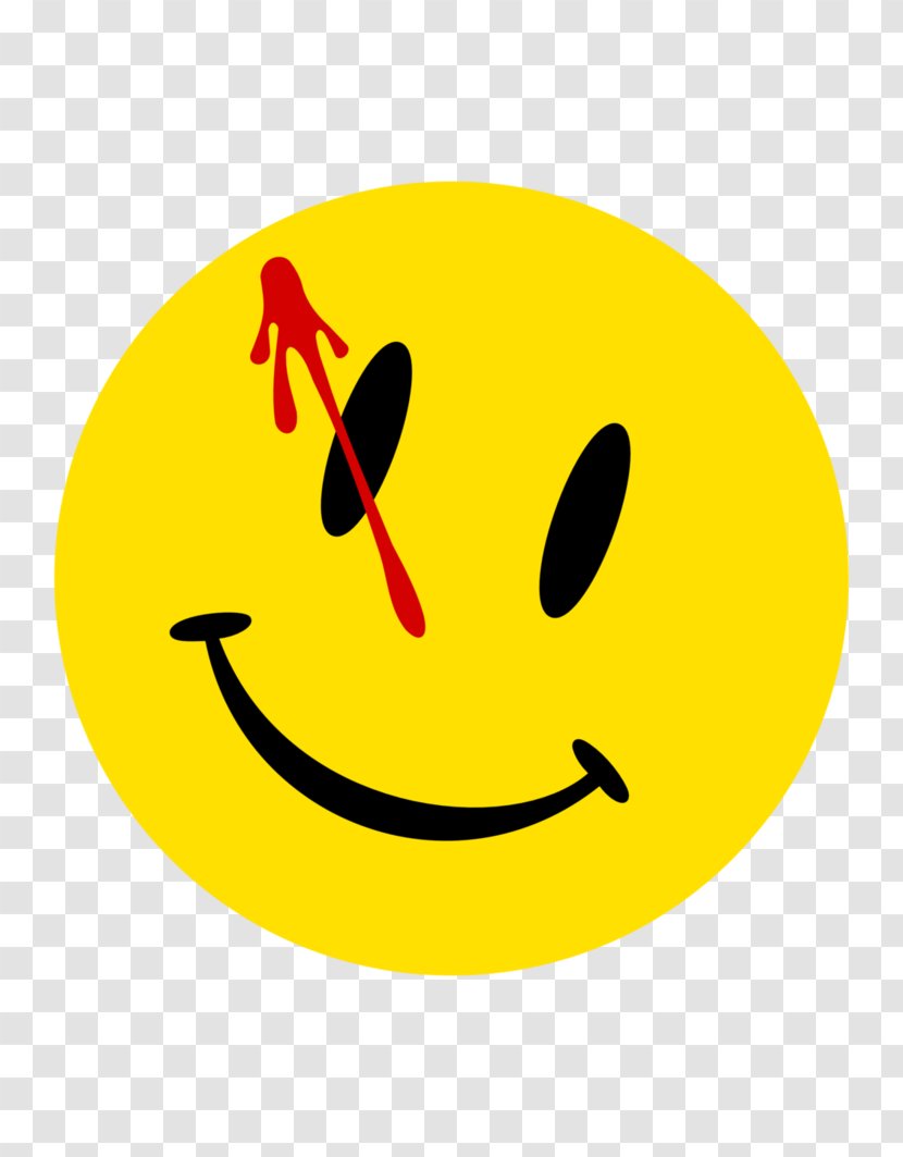 Watchmen Edward Blake Smiley Ozymandias Rorschach - Smile Transparent PNG