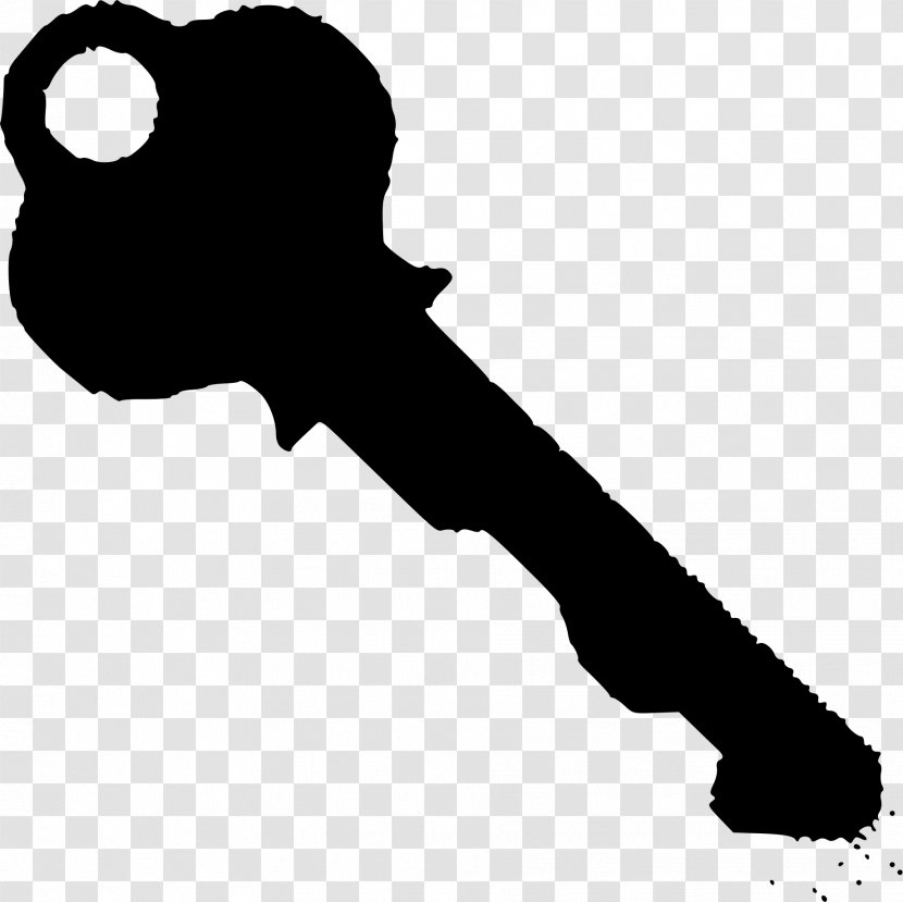 Skeleton Key Clip Art - Silhouette - Keys Transparent PNG