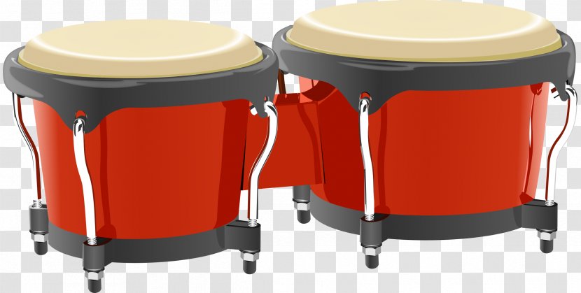 Percussion Drums Bongo Drum - Heart Transparent PNG