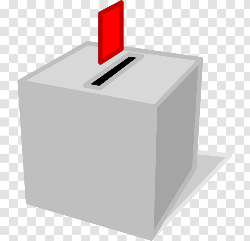 Ballot Box Voting Election Clip Art - Rectangle - Images Transparent PNG