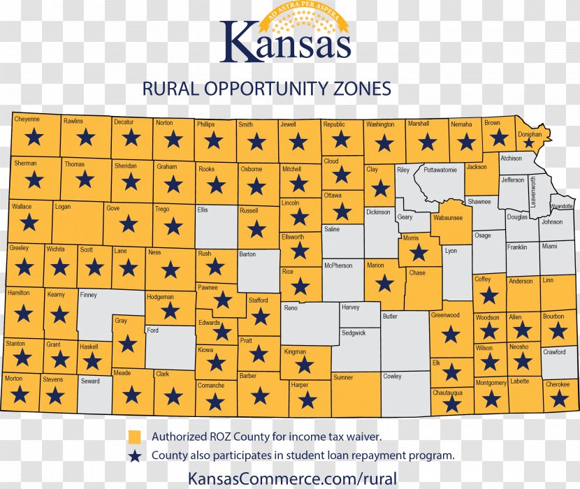 Republic County, Kansas Jewell North Central Student Loan Rural Area - Number Transparent PNG