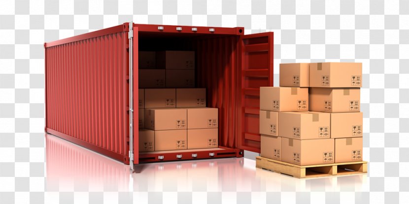 Less Than Container Load Intermodal Freight Transport Forwarding Agency Full - Maritime Transparent PNG