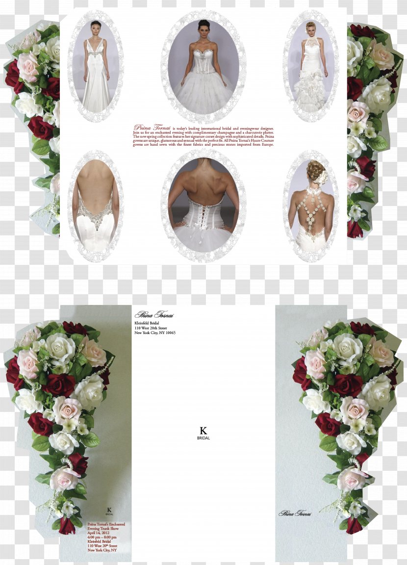 Floral Design Flower Bouquet Logo Cut Flowers - Wedding Dress - Holly King Transparent PNG