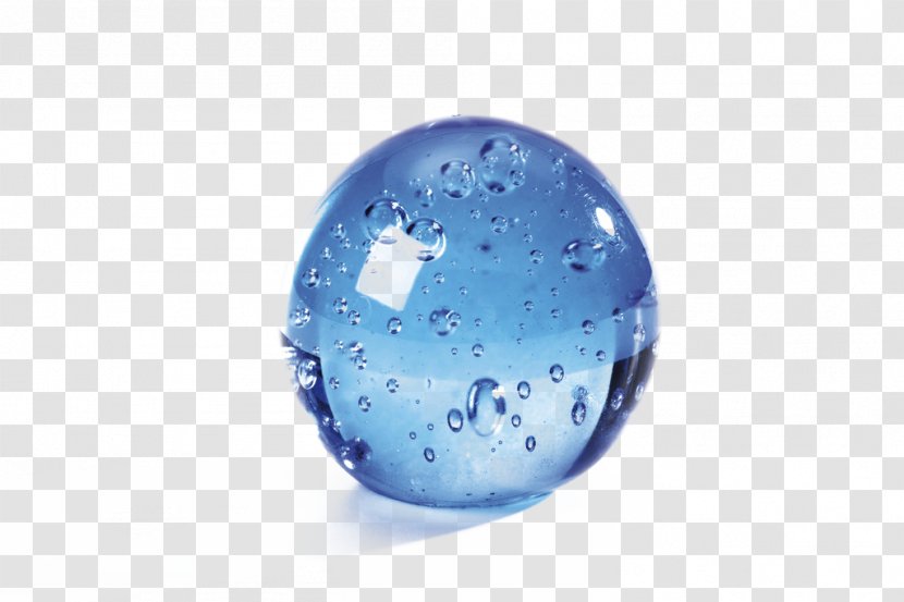 Marble Ball - Sky - Blue Glass Balls Transparent PNG