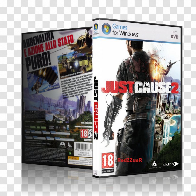 Just Cause 2 Computer Software Advertising Video Game - Multimedia Transparent PNG