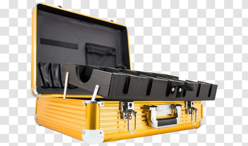 Vincent Large Mastercase Gold Tool Barber Travel - Supplies Transparent PNG