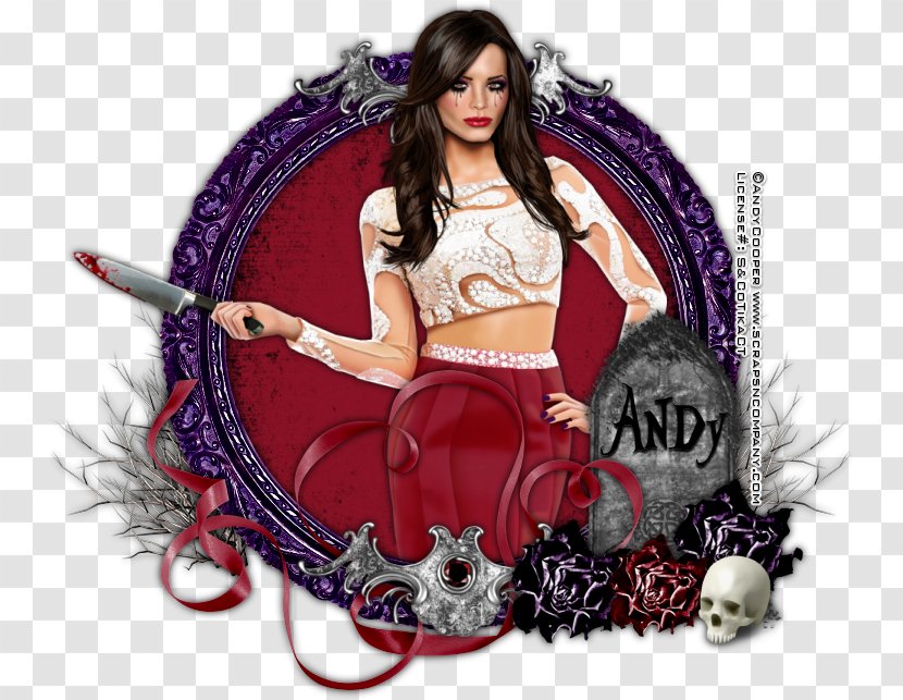 Costume - Magenta - Death Ribbon Transparent PNG