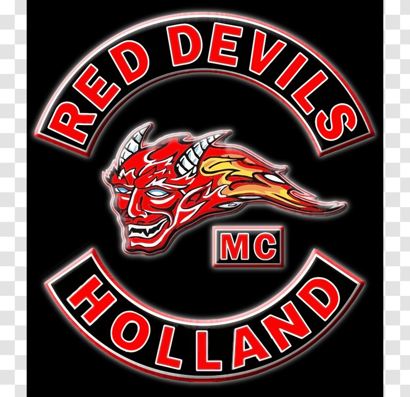 Logo Red Devils MC Organization Emblem Germany - Symbol Transparent PNG