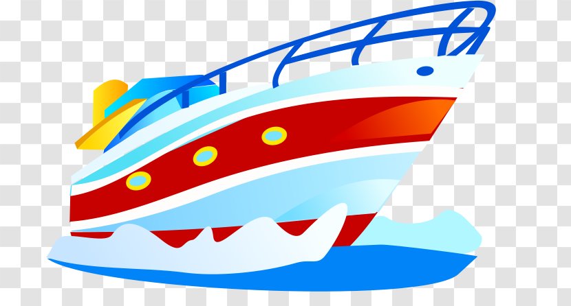 Watercraft Cartoon - Cruise Ship - Yacht Transparent PNG