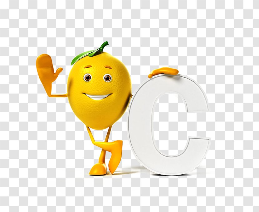 Lemon 3D Computer Graphics Illustration - Yellow - C Villain Transparent PNG