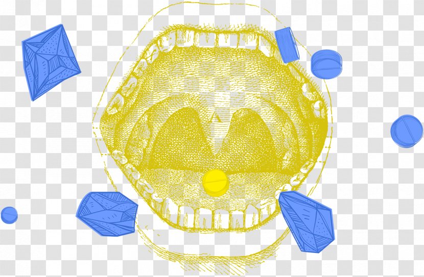 Mouth Drawing Tooth - Cocain Transparent PNG