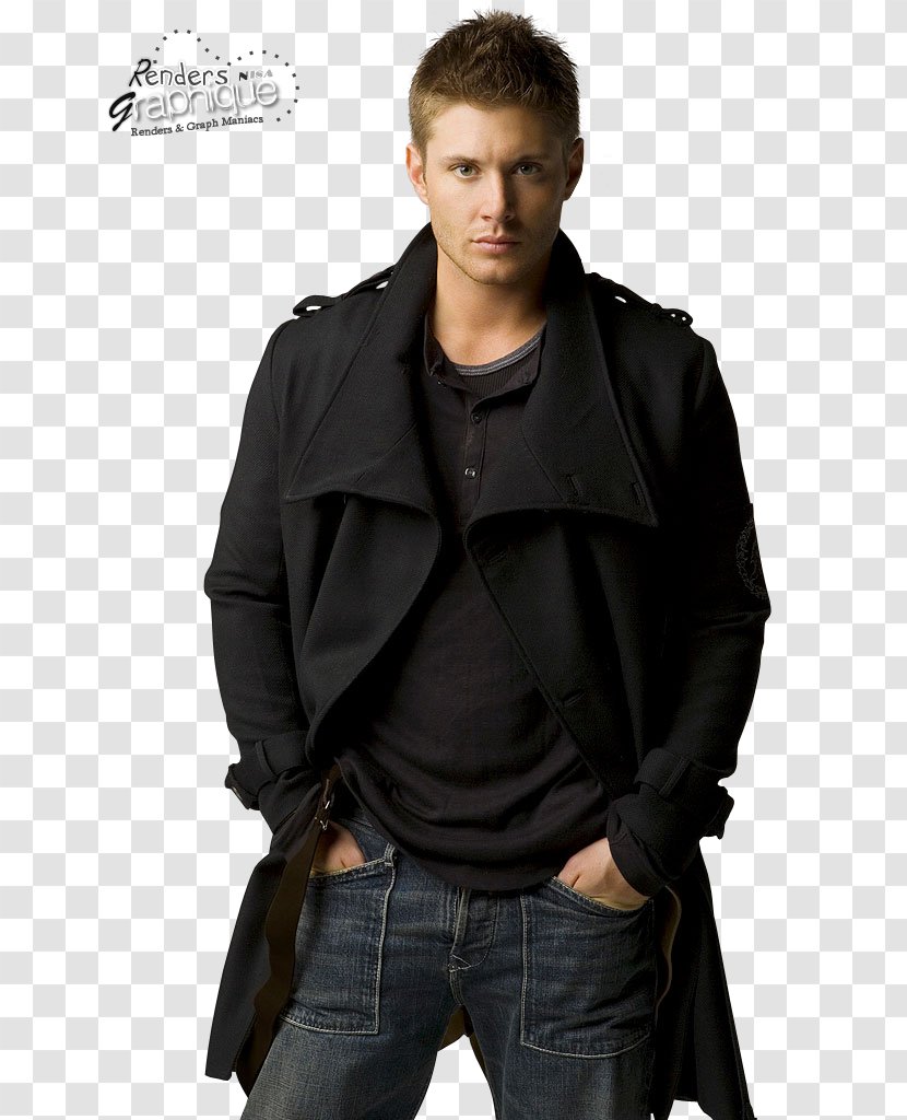 Jensen Ackles Dean Winchester Supernatural Sam Castiel - Overcoat - Season 9 Transparent PNG