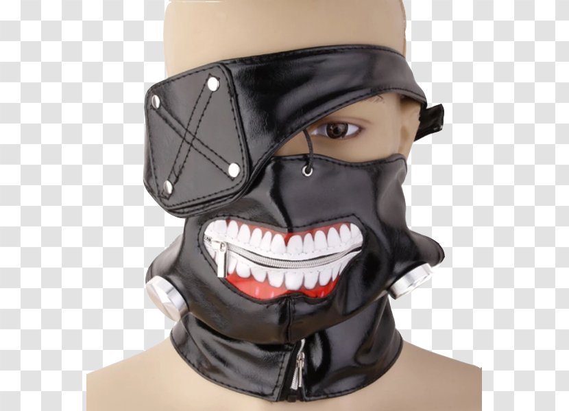 Tokyo Ghoul Mask Hoodie Zipper Transparent PNG