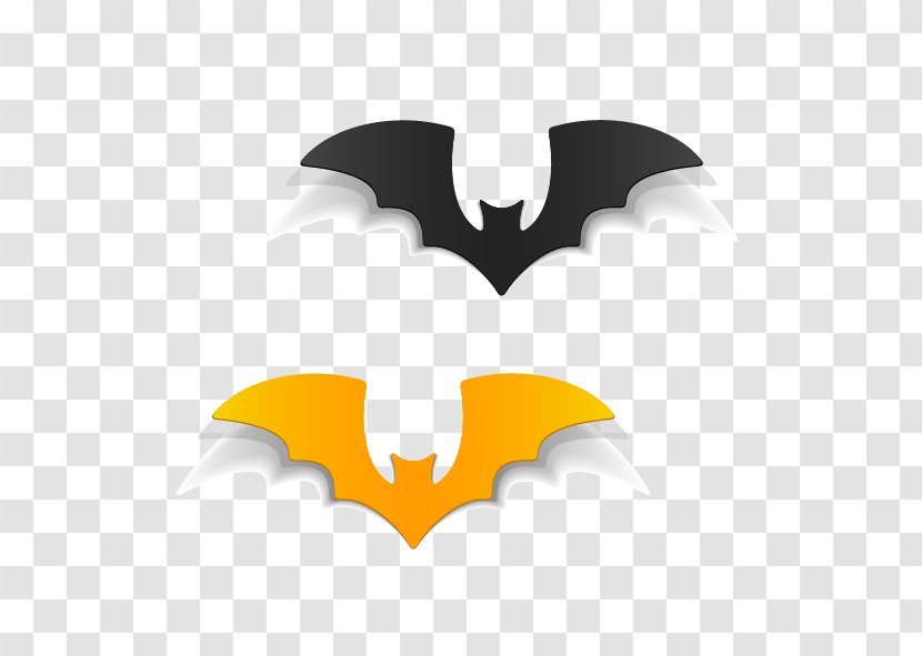 Halloween Clip Art - Heart - Cartoon Bat Pattern Transparent PNG