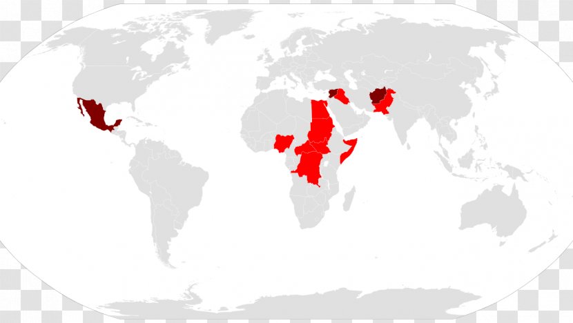 World Map Locator Golden Crescent - Tree Transparent PNG