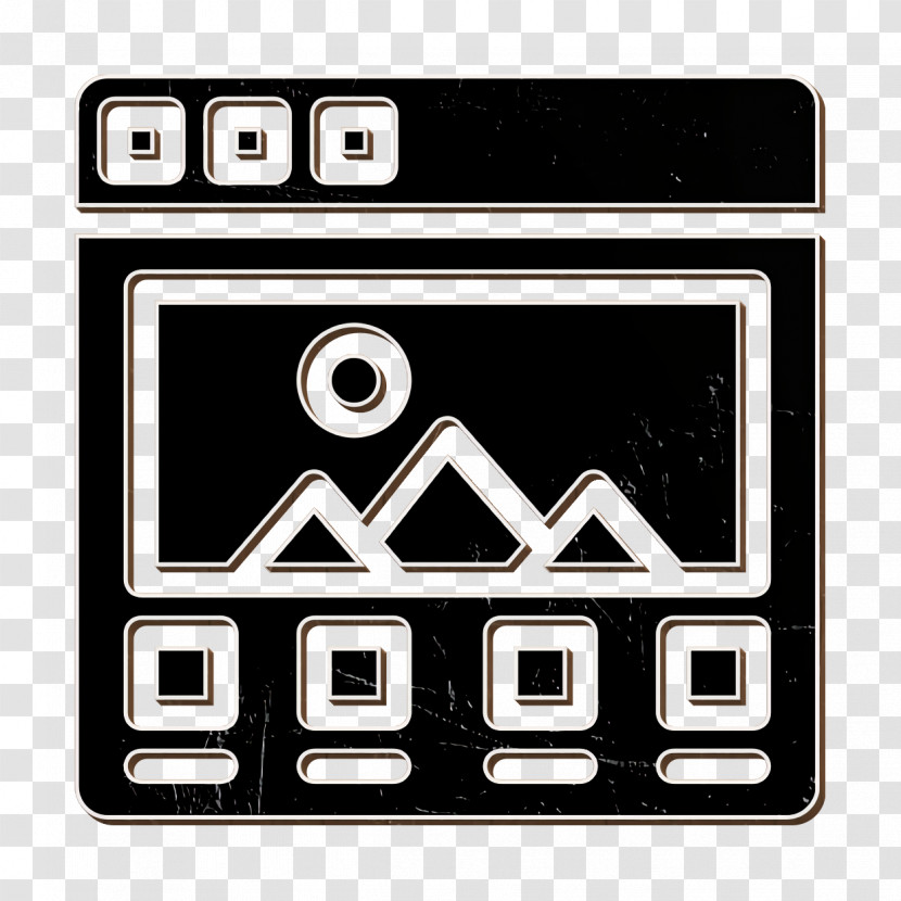 Layout Icon Portfolio Icon User Interface Vol 3 Icon Transparent PNG