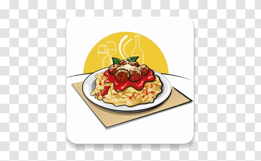 Pasta Spaghetti With Meatballs Italian Cuisine Bolognese Sauce - Clip Art And Transparent PNG