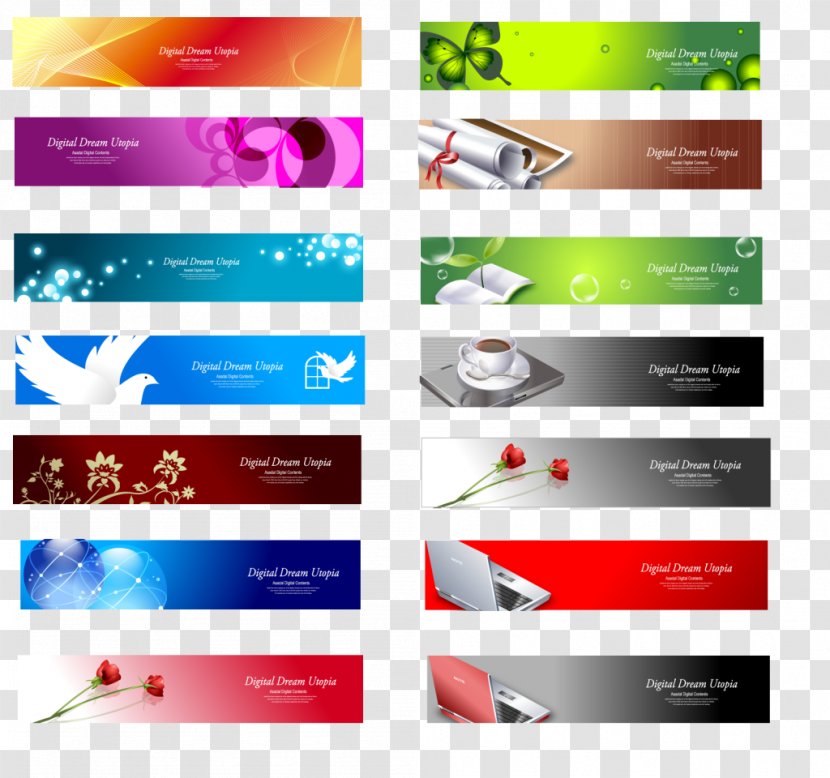 Web Banner Advertising - Logo - Design Transparent PNG