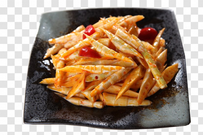 Dayi County Tea French Fries Vegetarian Cuisine European - Italian Food - Bamboo Shoots Delicious Traditional Transparent PNG