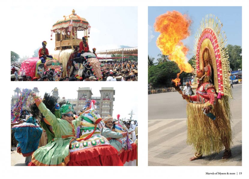Mysore Dasara Dussehra Carnival Festival - Frame Transparent PNG