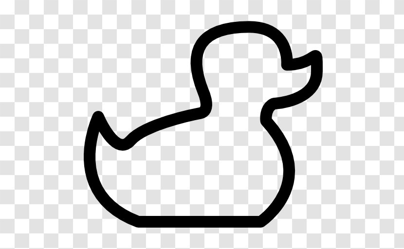 Baby Ducks Toy Clip Art - Black And White - DUCK Transparent PNG