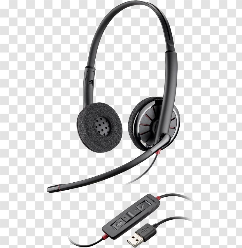 Plantronics Blackwire 320 310/320 Skype For Business Headset - Microsoft Transparent PNG