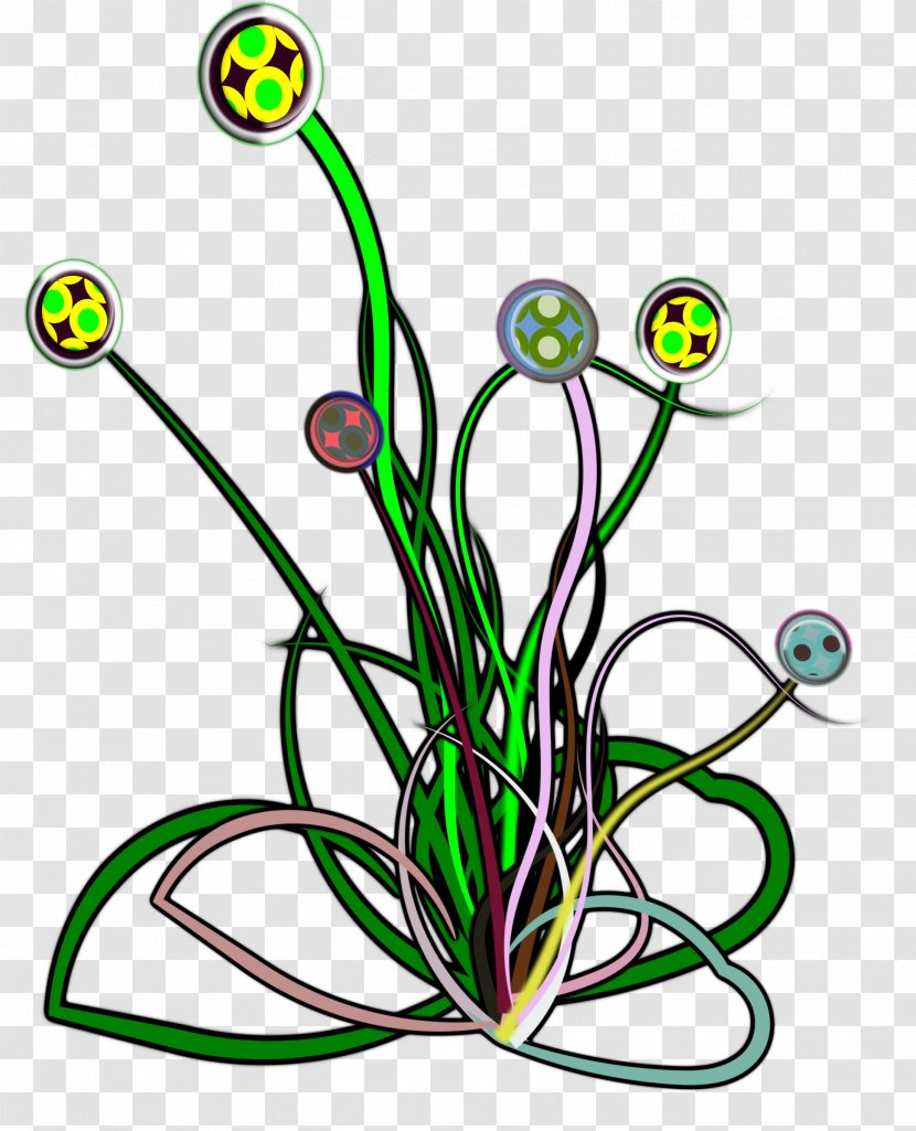 Drawing Clip Art - Computer - Stylized Flower Transparent PNG