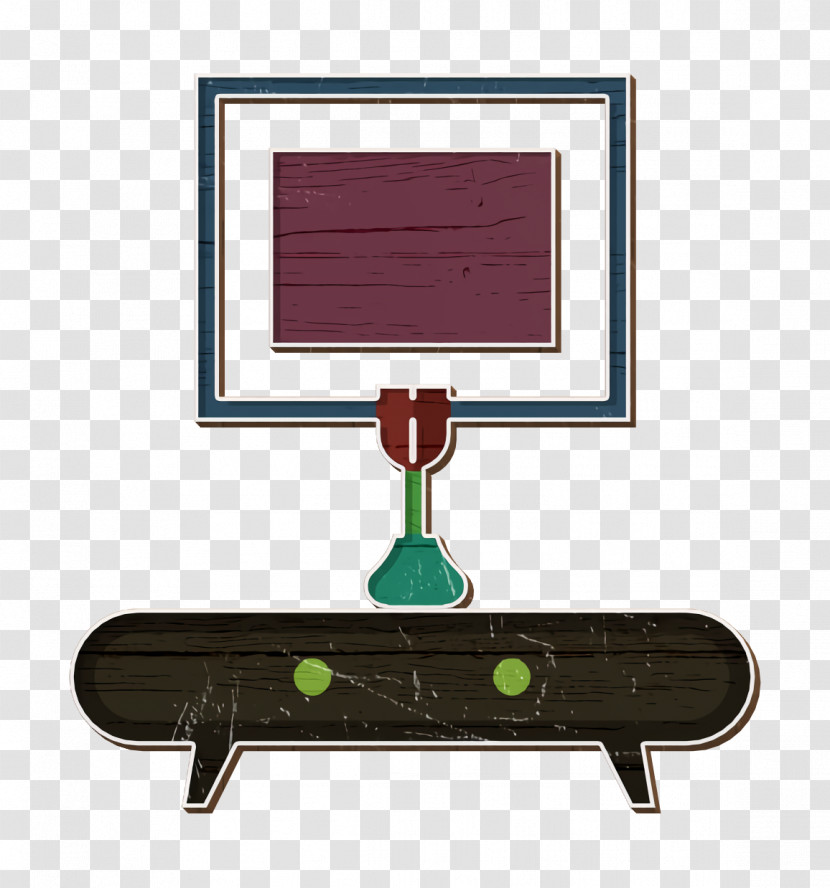 Household Compilation Icon Table Icon Livingroom Icon Transparent PNG