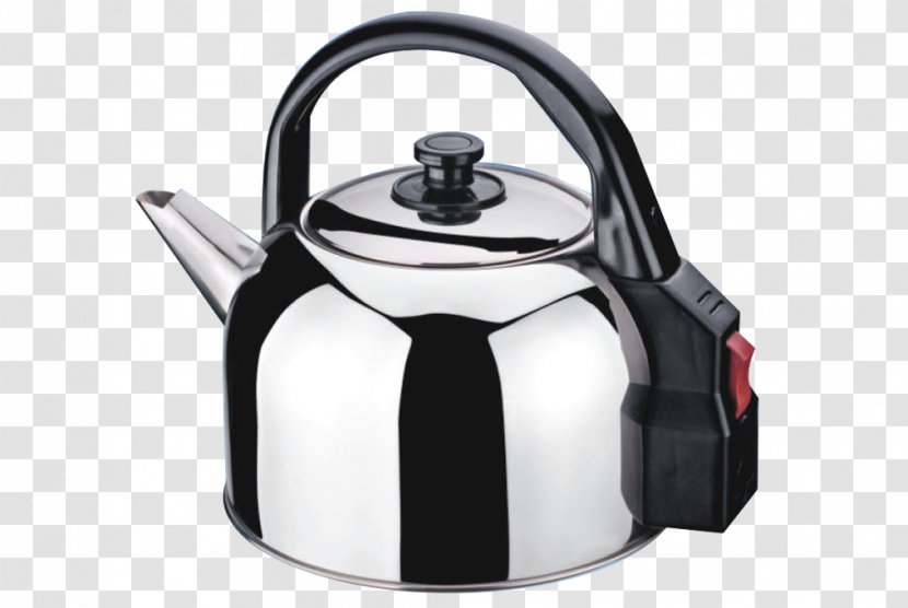 Electric Kettle Home Appliance Electricity Stainless Steel Transparent PNG
