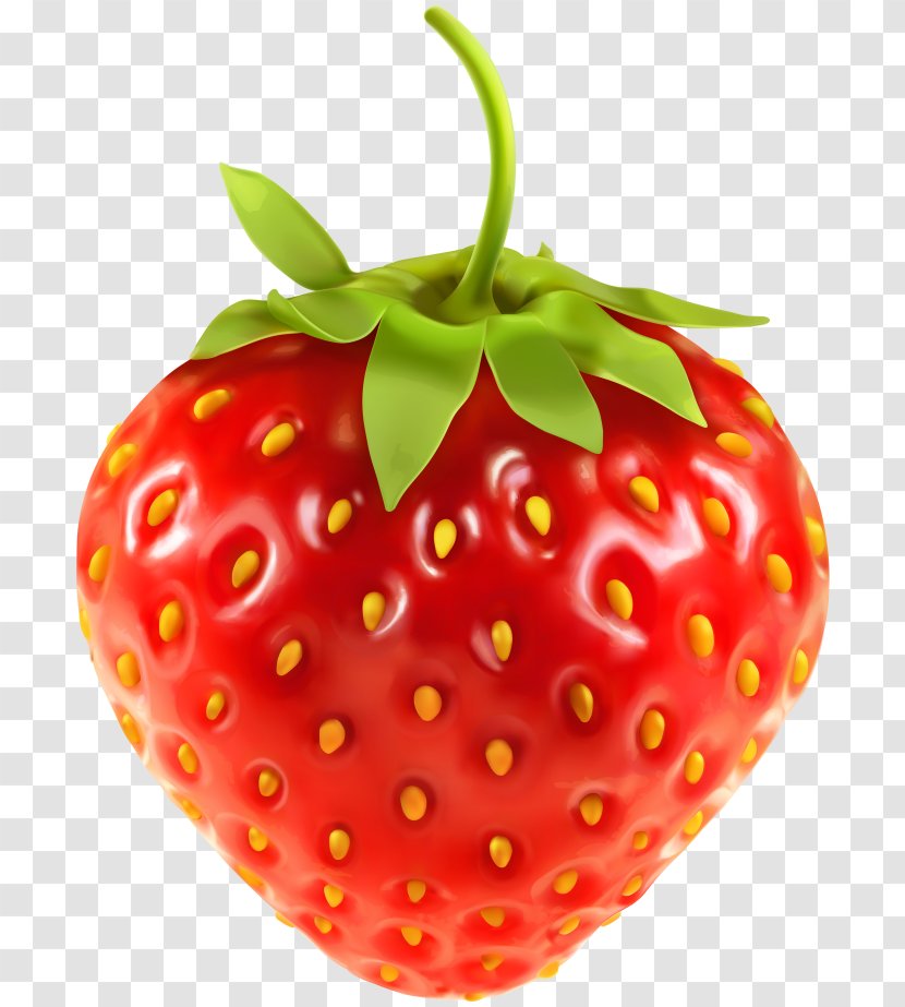 Clip Art Strawberry Image Food - Summer Fruit Cartoon Psd Transparent PNG