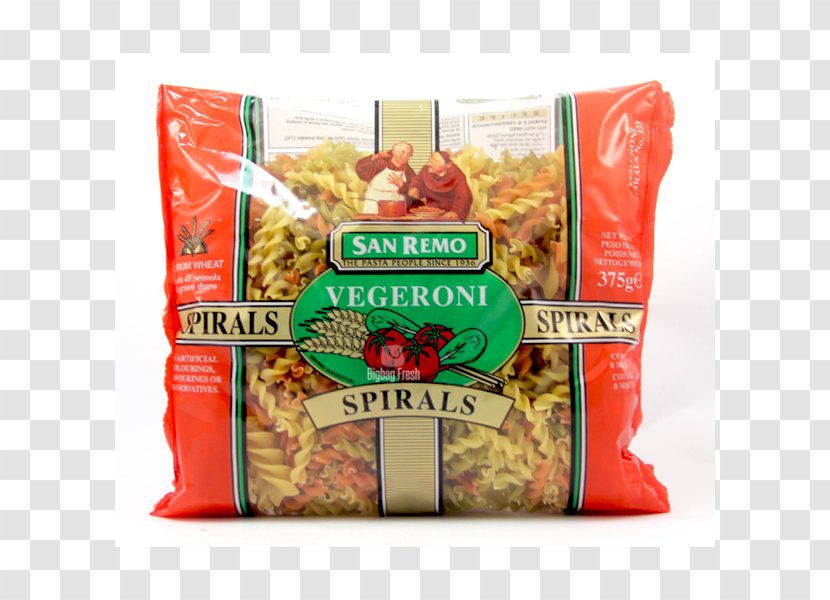 Pasta Vegetarian Cuisine Junk Food Vermicelli Convenience - Flavor Transparent PNG