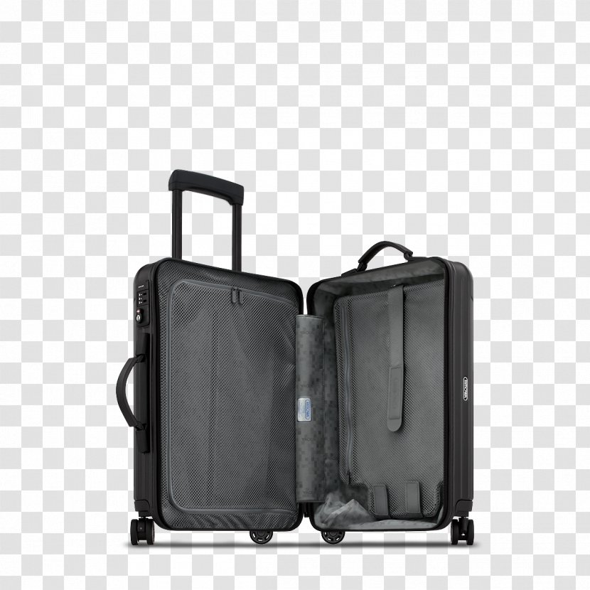 Rimowa Salsa Multiwheel Air Ultralight Cabin Suitcase - Black Transparent PNG