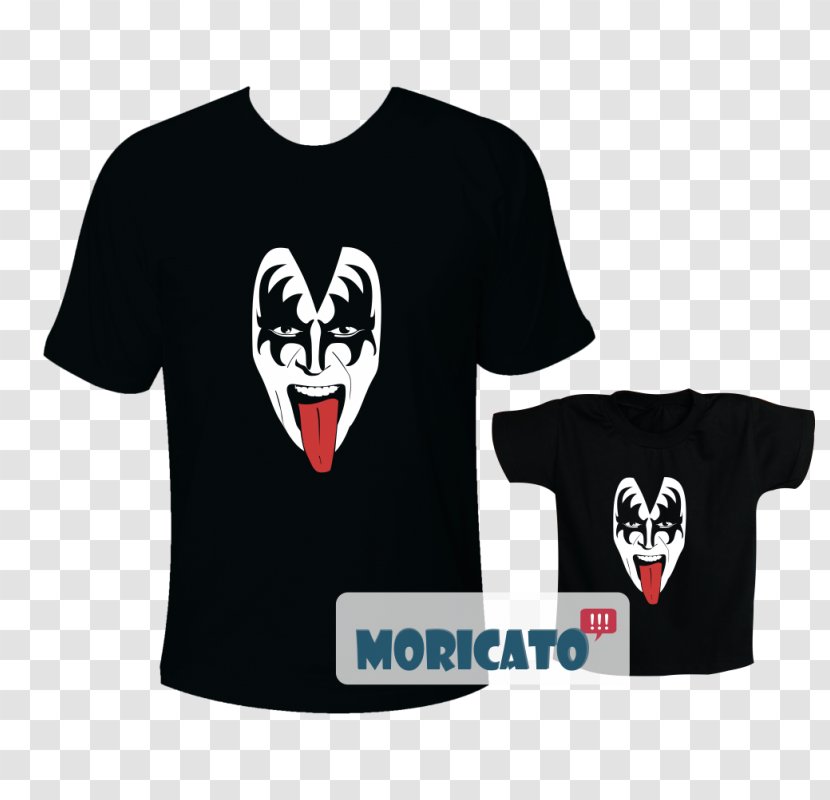 T-shirt Father's Day Mother Son - T Shirt - Gene Simmons Transparent PNG