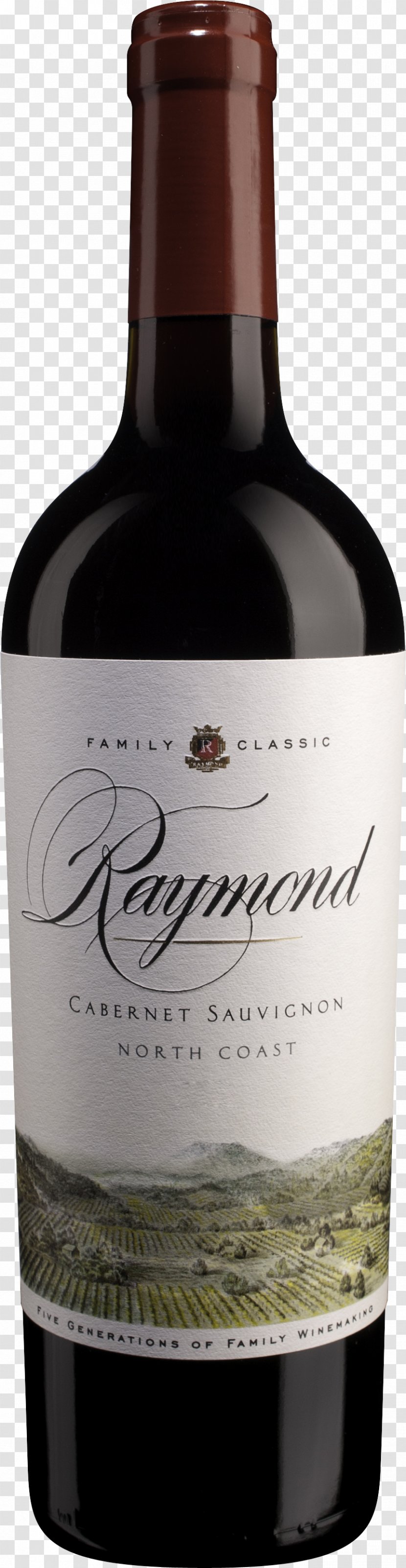 Dessert Wine Raymond Vineyards Cabernet Sauvignon Zinfandel - Bottle Transparent PNG