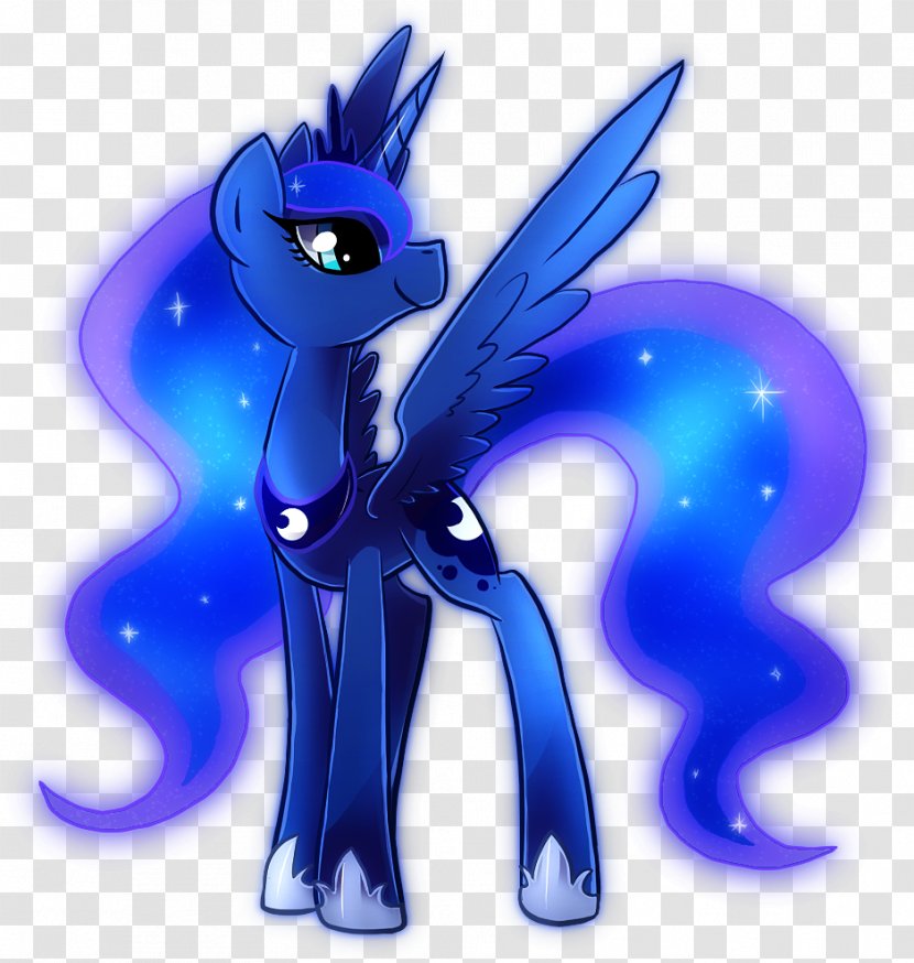 Pony Princess Luna Horse Cartoon Moon - Tail - Curse Of Scotland Transparent PNG