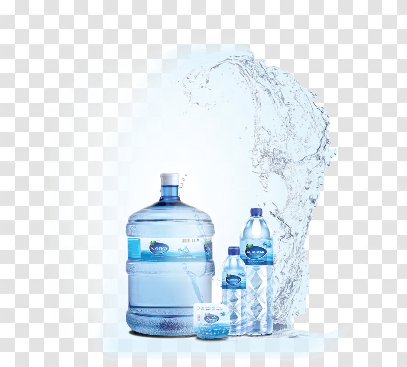 Drinking Water Bottled Mineral - Glass Transparent PNG