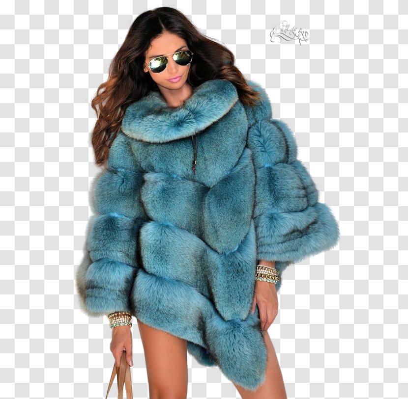 Fashion Fur Clothing Model - Coat Transparent PNG