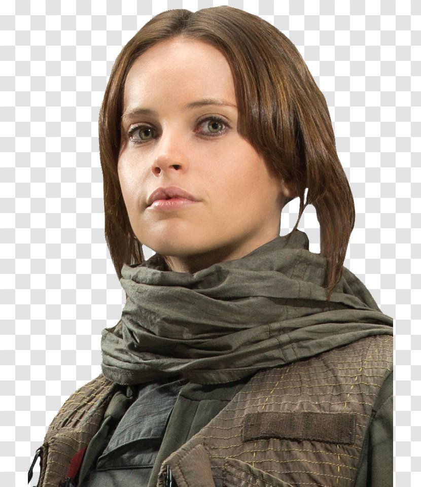 Felicity Jones Jyn Erso Rogue One Bodhi Rook K-2SO - Clothing - JYN ERSO Transparent PNG